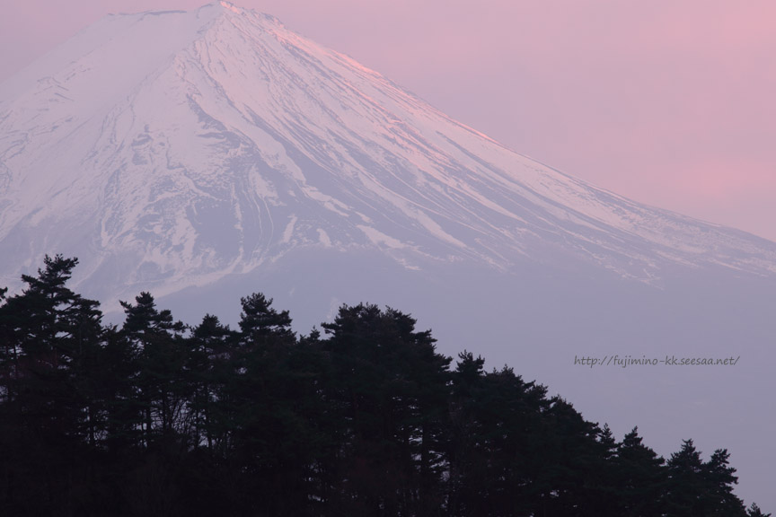 富士山夕景01
