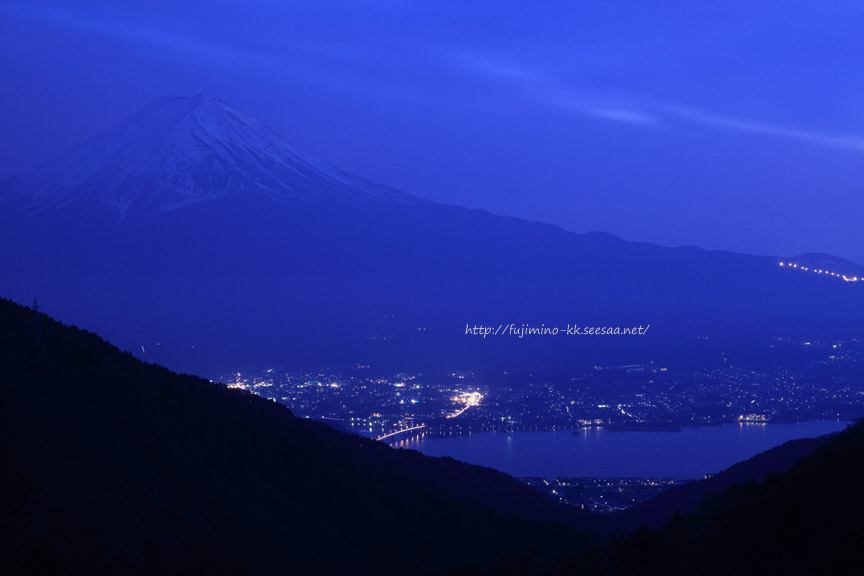 富士山夜景01