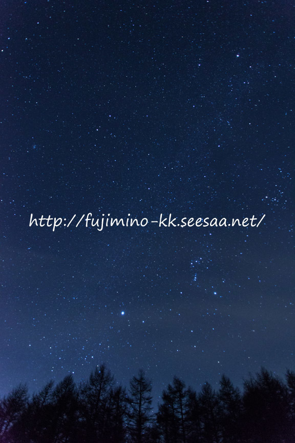 星空撮影